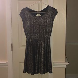 Black and Gold Sundress